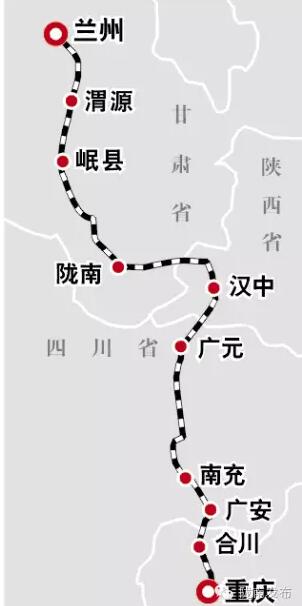 最新！蘭渝鐵路路基工程完成，廣元至重慶北段項目招標