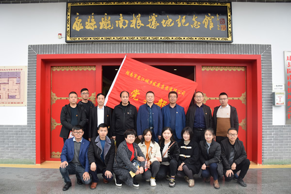 市龍江集團(tuán)開展“不忘初心、牢記使命”主題黨日活動